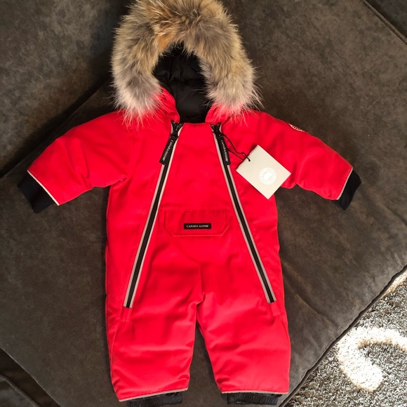 baby snowsuit canada goose